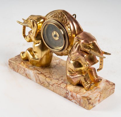 Small Clock with Elephants-WFS-1241480