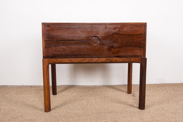 Small Danish Rosewood Model 384 Chest of Drawers for Aksel Kjersgaard, 1960s-EMB-1449193