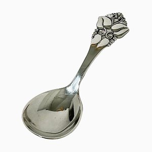 Small Danish Silver Tea Spoon by Johannes Siggaard, 1947-UCH-1251143