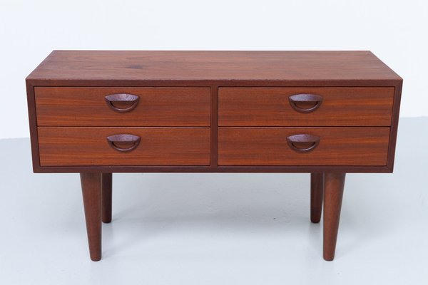 Small Danish Teak Chest of Drawers by Kai Kristiansen for FM, 1960s-WIX-1705092