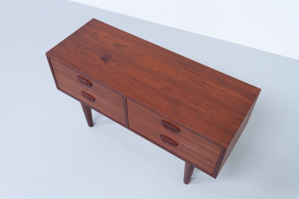 Small Danish Teak Chest of Drawers by Kai Kristiansen for FM, 1960s-WIX-1705092