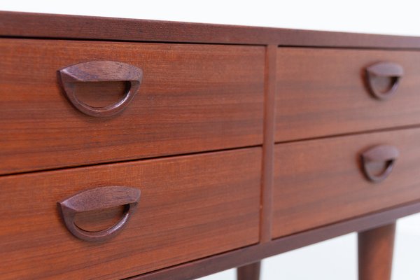 Small Danish Teak Chest of Drawers by Kai Kristiansen for FM, 1960s-WIX-1705092