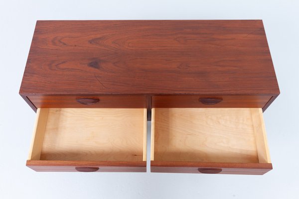 Small Danish Teak Chest of Drawers by Kai Kristiansen for FM, 1960s-WIX-1705092