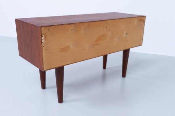 Small Danish Teak Chest of Drawers by Kai Kristiansen for FM, 1960s-WIX-1705092