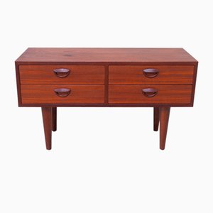 Small Danish Teak Chest of Drawers by Kai Kristiansen for FM, 1960s-WIX-1705092