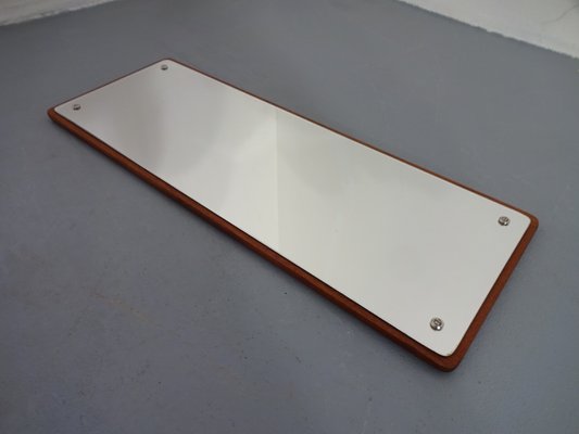 Small Danish Teak Mirror from Jansen Spejle, 1960s-RDW-628199