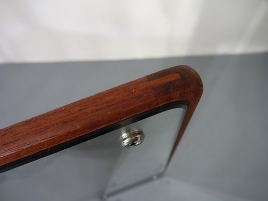 Small Danish Teak Mirror from Jansen Spejle, 1960s-RDW-628199