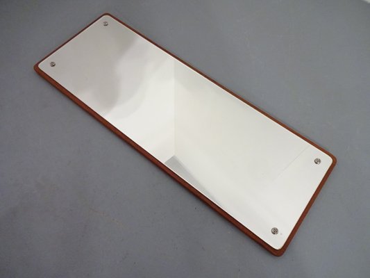 Small Danish Teak Mirror from Jansen Spejle, 1960s-RDW-628199