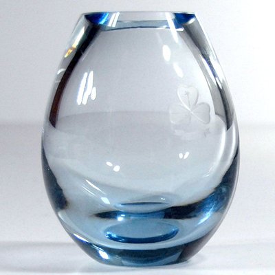 Small Danish Vase by Per Lutken for Holmegaard, 1960s-GIW-857389