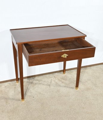 Small Directoire Mahogany Table, Early 19th Century-RVK-1819251