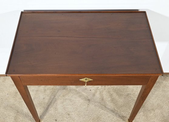 Small Directoire Mahogany Table, Early 19th Century-RVK-1819251