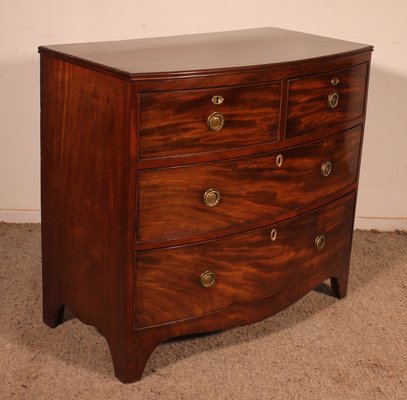 Small Domed Mahogany Commode, 1800s-HPU-2028876