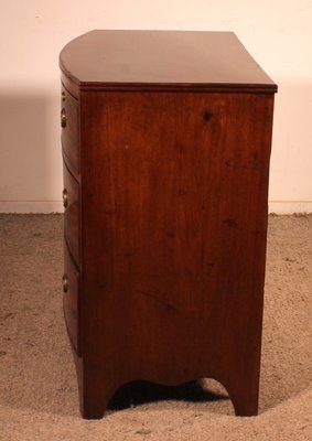 Small Domed Mahogany Commode, 1800s-HPU-2028876