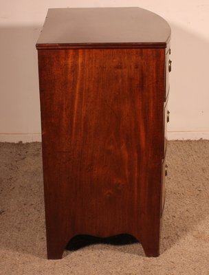 Small Domed Mahogany Commode, 1800s-HPU-2028876