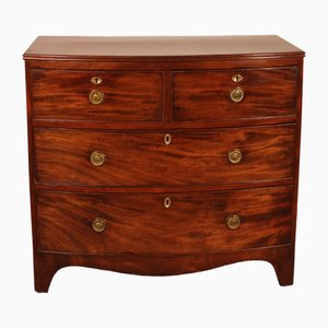 Small Domed Mahogany Commode, 1800s-HPU-2028876