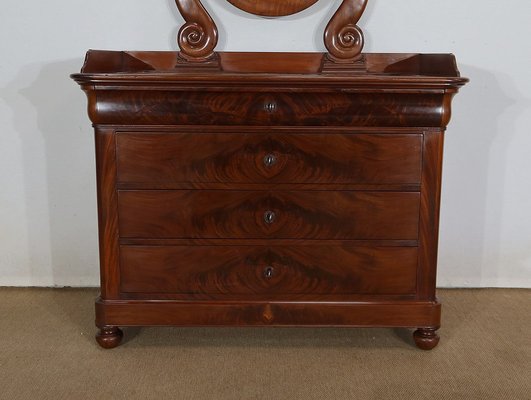 Small Early 19th Century Restoration Period Psyche Commode-RVK-1378164