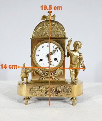 Small Empire Travel Clock, Early 19th Century-RVK-1745957