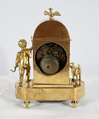 Small Empire Travel Clock, Early 19th Century-RVK-1745957