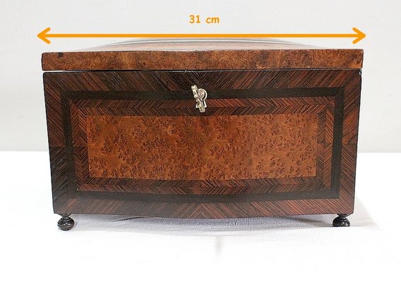 Small French Napoleon III Wooden Trunk-RVK-846779