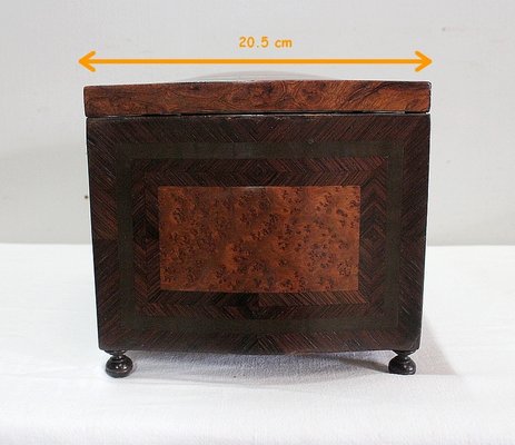 Small French Napoleon III Wooden Trunk-RVK-846779