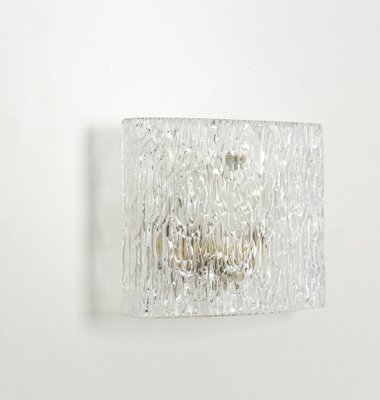 Small Glass Wall Light, Austria from Kalmar, 1960s-UGR-1791287