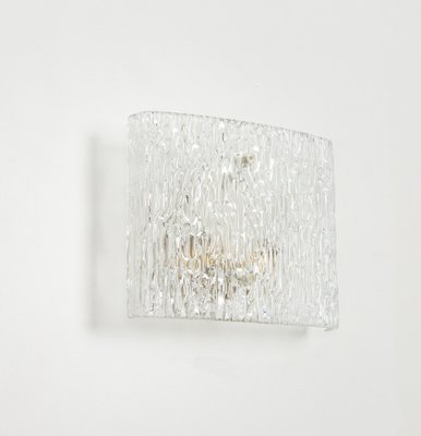 Small Glass Wall Light, Austria from Kalmar, 1960s-UGR-1791287