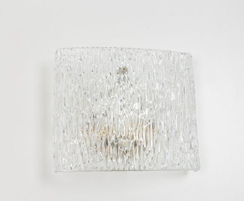 Small Glass Wall Light, Austria from Kalmar, 1960s-UGR-1791287