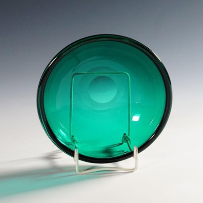 Small Green Murano Glass Bowl attributed to Carlo Scarpa, Venini, 1930s-KJP-1444451