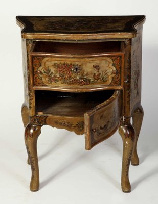 Small Italian Lacquered Commodes, 19th-Century, Set of 2-MBH-1031579