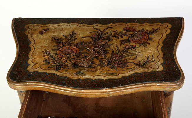 Small Italian Lacquered Commodes, 19th-Century, Set of 2-MBH-1031579