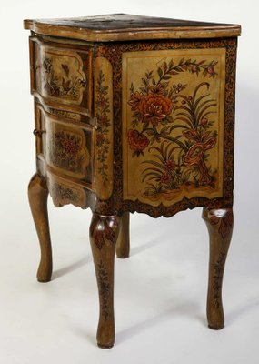 Small Italian Lacquered Commodes, 19th-Century, Set of 2-MBH-1031579