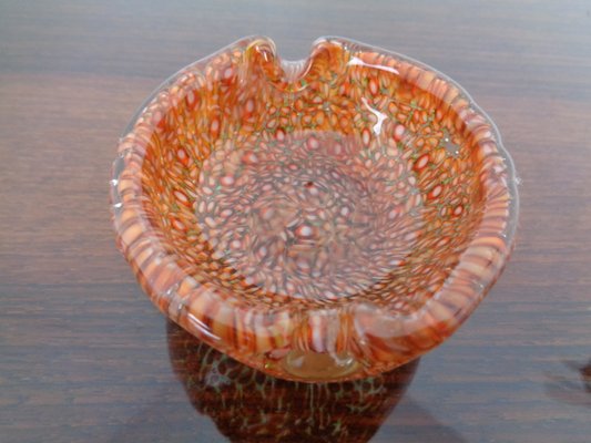 Small Italian Murano Glass Ashtrays, 1960s, Set of 2-RDW-838254