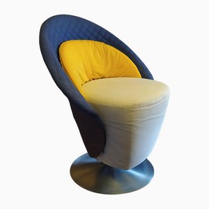 Small Italian Swivel Armchair, 1980s-EI-1105294