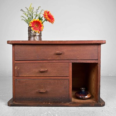 Small Japanese Tansu Chest of Drawers, 1920s-DWL-2024742