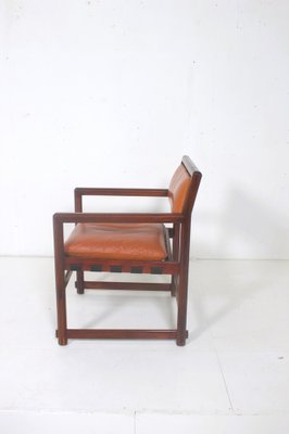 Small Leather Dining Chairs by Edward Wormley, Set of 2-DR-1804172