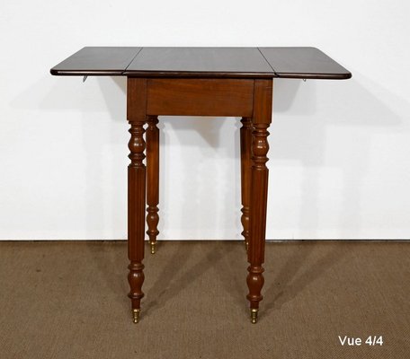 Small Louis Philippe Mahogany Side Table, 19th Century-RVK-1394741