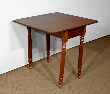 Small Louis Philippe Mahogany Side Table, 19th Century-RVK-1394741