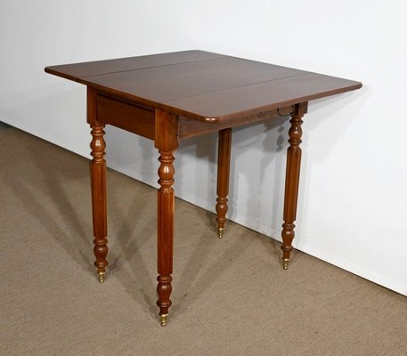 Small Louis Philippe Mahogany Side Table, 19th Century-RVK-1394741