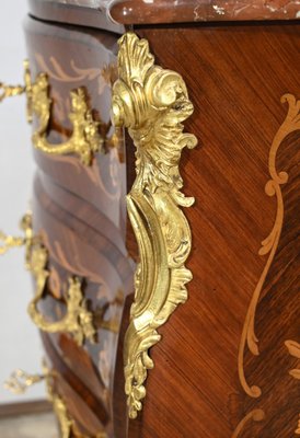 Small Louis XIV-Louis XV Transition Style Chest of Drawers, Early 20th Century-RVK-1764577