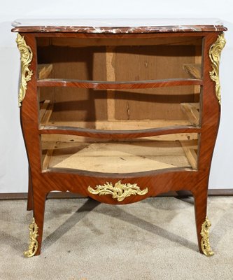 Small Louis XIV-Louis XV Transition Style Chest of Drawers, Early 20th Century-RVK-1764577