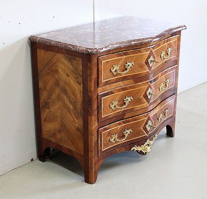 Small Louis XIV Style Wooden Chest of Drawers-RVK-891431