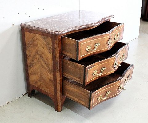 Small Louis XIV Style Wooden Chest of Drawers-RVK-891431