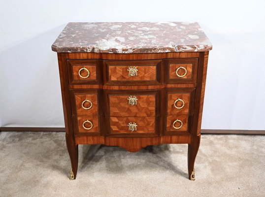 Small Louis XV Marquetry Dresser-RVK-1720049