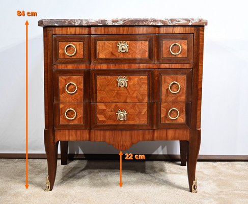 Small Louis XV Marquetry Dresser-RVK-1720049