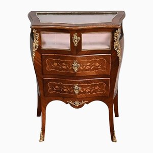 Small Louis XV Style Mahogany Showcase Dresser, 19th Century-RVK-1394781