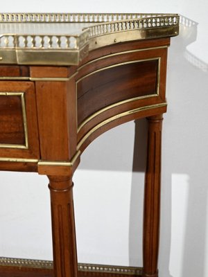 Small Louis XVI Mahogany Console Table-RVK-1771147