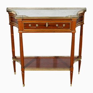 Small Louis XVI Mahogany Console Table-RVK-1771147