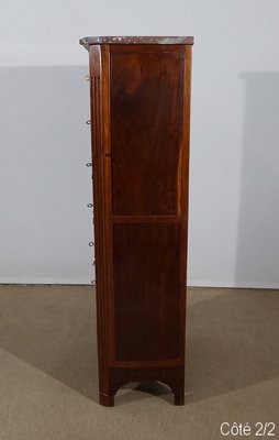 Small Louis XVI Mahogany Semainier, 18th Century-RVK-1166200