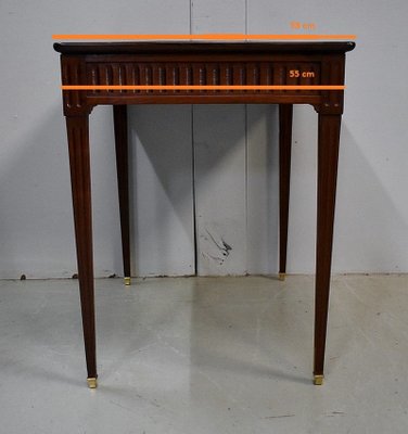 Small Louis XVI Mahogany Side Table, 18th Century-RVK-845375