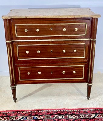 Small Louis XVI Style Veneer Dresser-TEB-1359860